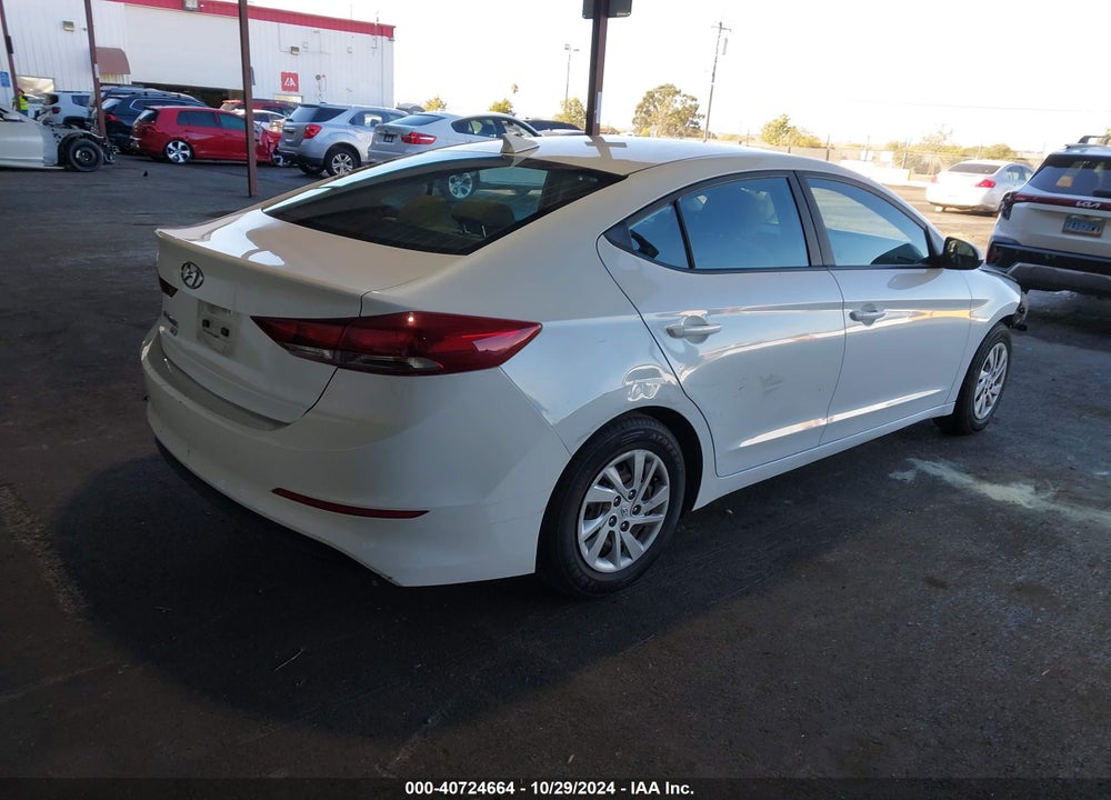 2017 HYUNDAI ELANTRA SE VIN: 5NPD74LF7HH159939