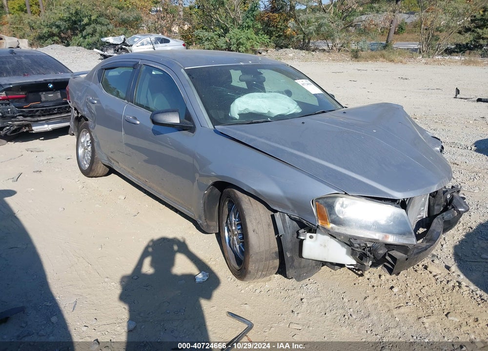2013 DODGE AVENGER SE V6 VIN: 1C3CDZAG2DN756055