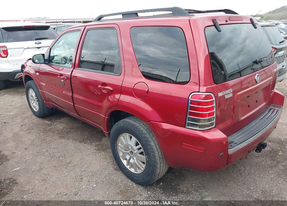 2006 MERCURY MARINER LUXURY/PREMIER VIN: 4M2CU57146DJ05214