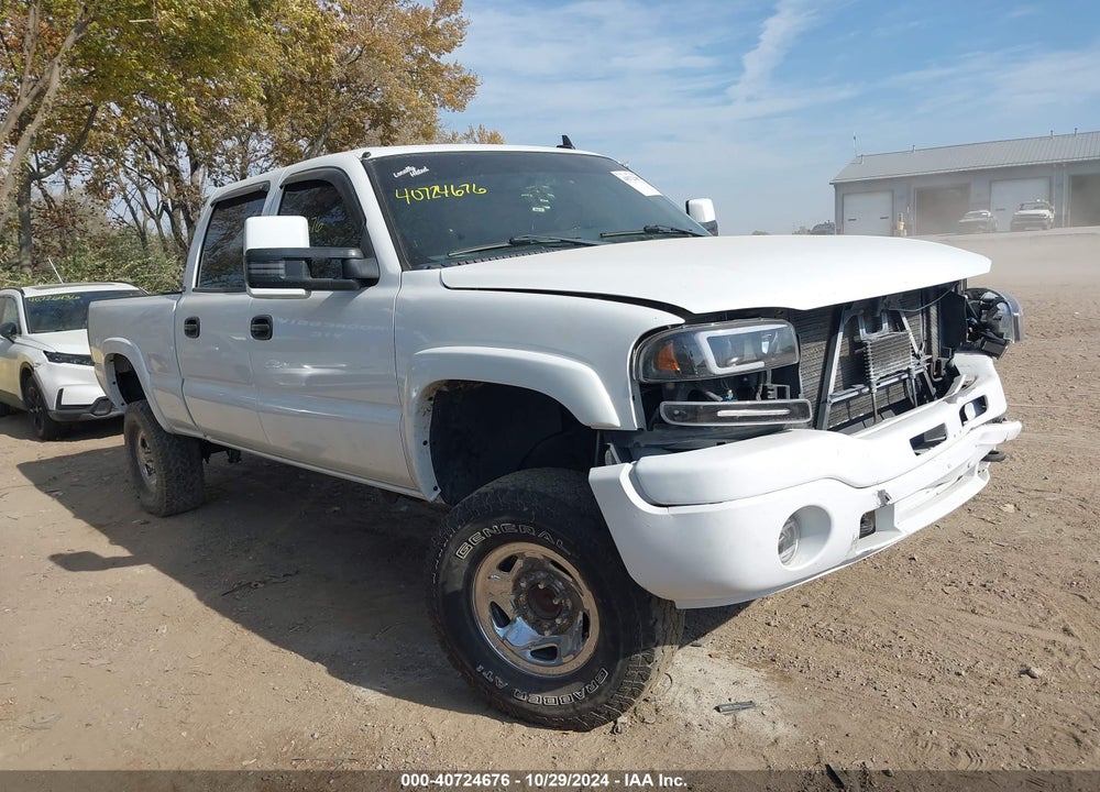 2006 GMC SIERRA 1500HD SLT VIN: 1GTGC13U76F258077