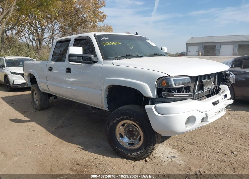 2006 GMC SIERRA 1500HD SLT VIN: 1GTGC13U76F258077