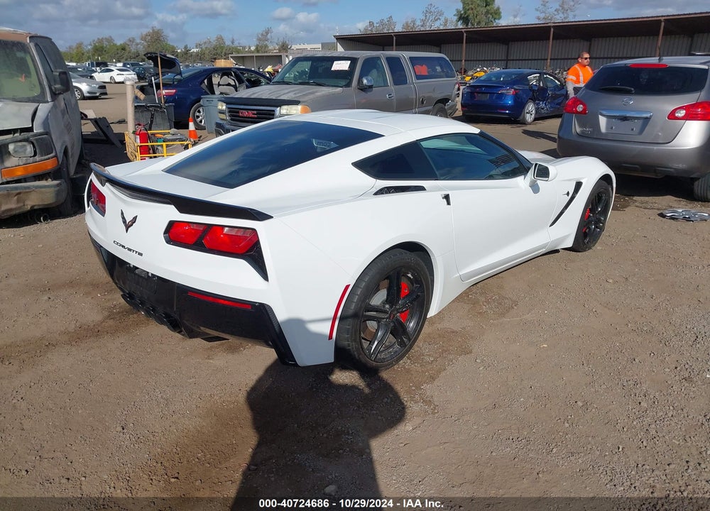 2016 CHEVROLET CORVETTE STINGRAY VIN: 1G1YB2D7XG5105389