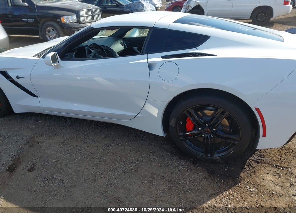 2016 CHEVROLET CORVETTE STINGRAY VIN: 1G1YB2D7XG5105389
