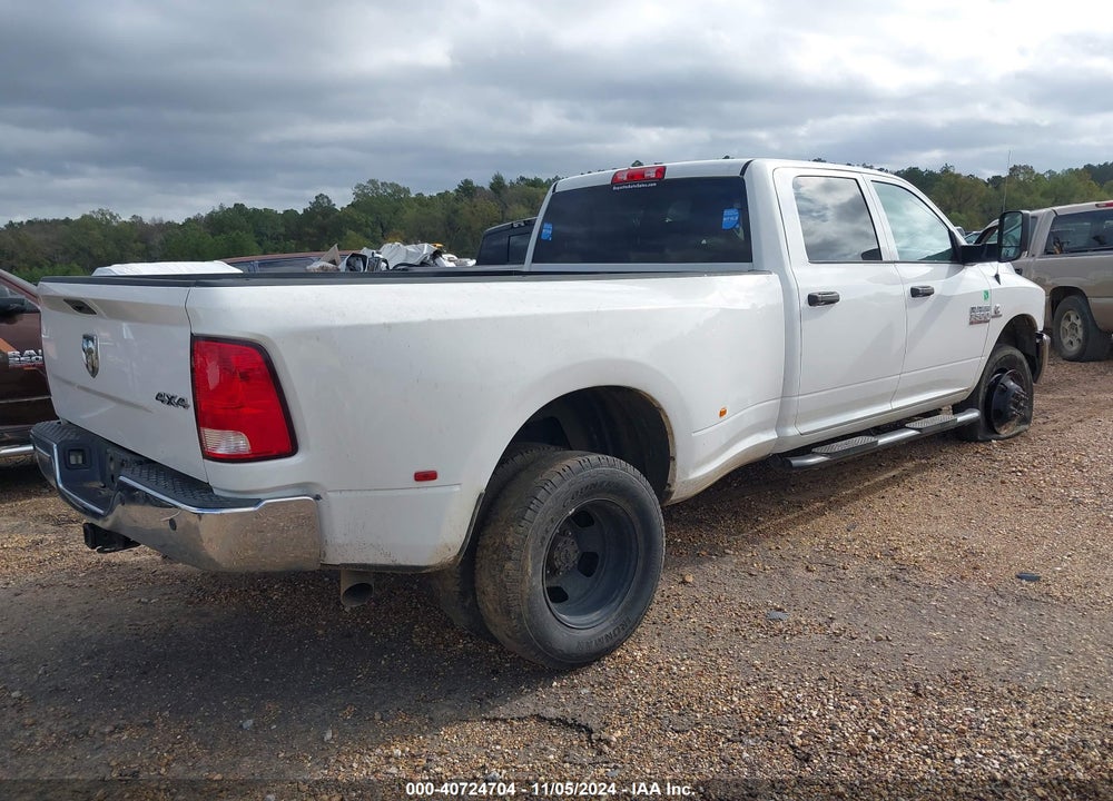 2018 RAM 3500 TRADESMAN  4X4 8' BOX VIN: 3C63RRGL8JG203715