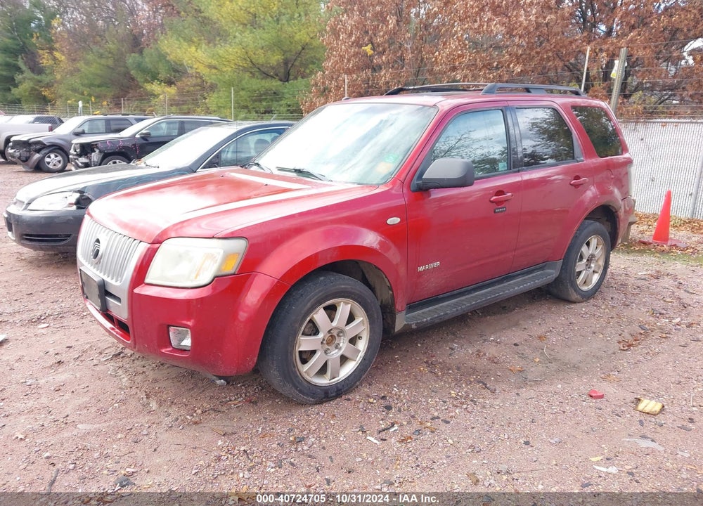 2008 MERCURY MARINER V6 VIN: 4M2CU91178KJ06095