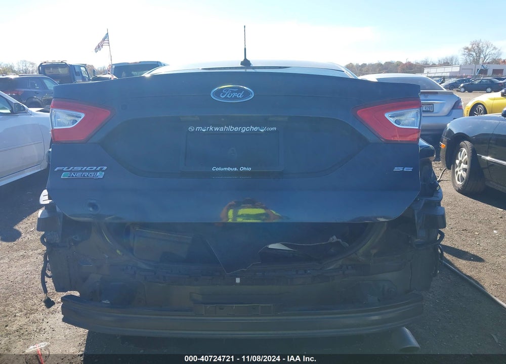 2015 FORD FUSION ENERGI SE LUXURY VIN: 3FA6P0PU7FR274924