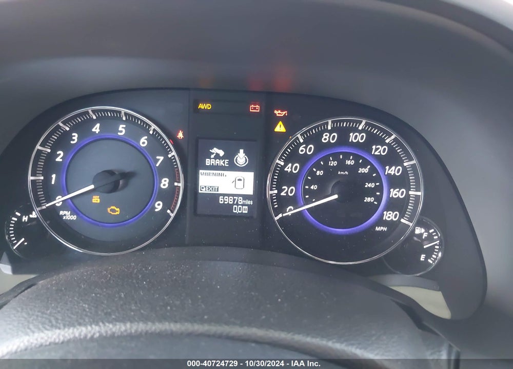 2017 INFINITI QX70 VIN: JN8CS1MW4HM410868
