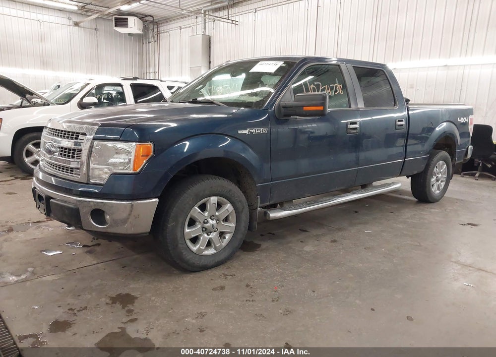 2013 FORD F-150 XLT VIN: 1FTFW1EFXDKG30677
