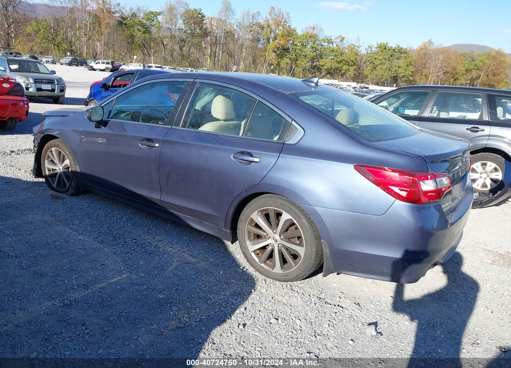 2017 SUBARU LEGACY 2.5I LIMITED VIN: 4S3BNAN68H3036025