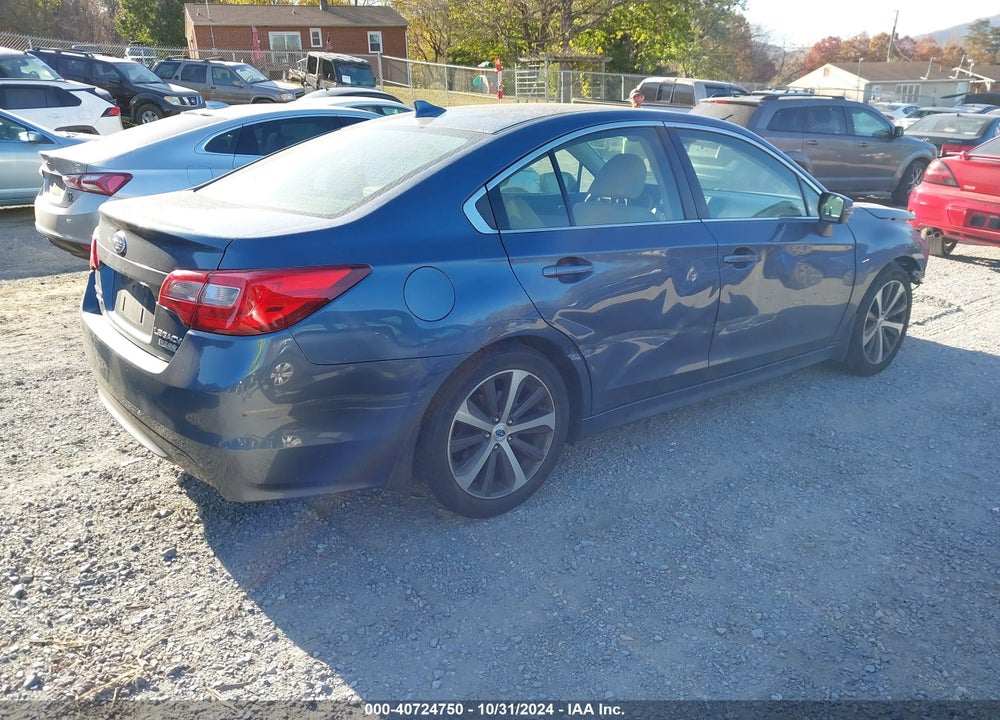 2017 SUBARU LEGACY 2.5I LIMITED VIN: 4S3BNAN68H3036025
