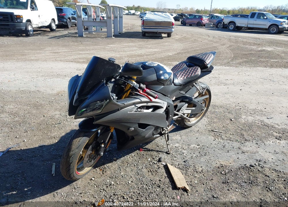 2009 YAMAHA YZFR6 VIN: JYARJ16E69A014663