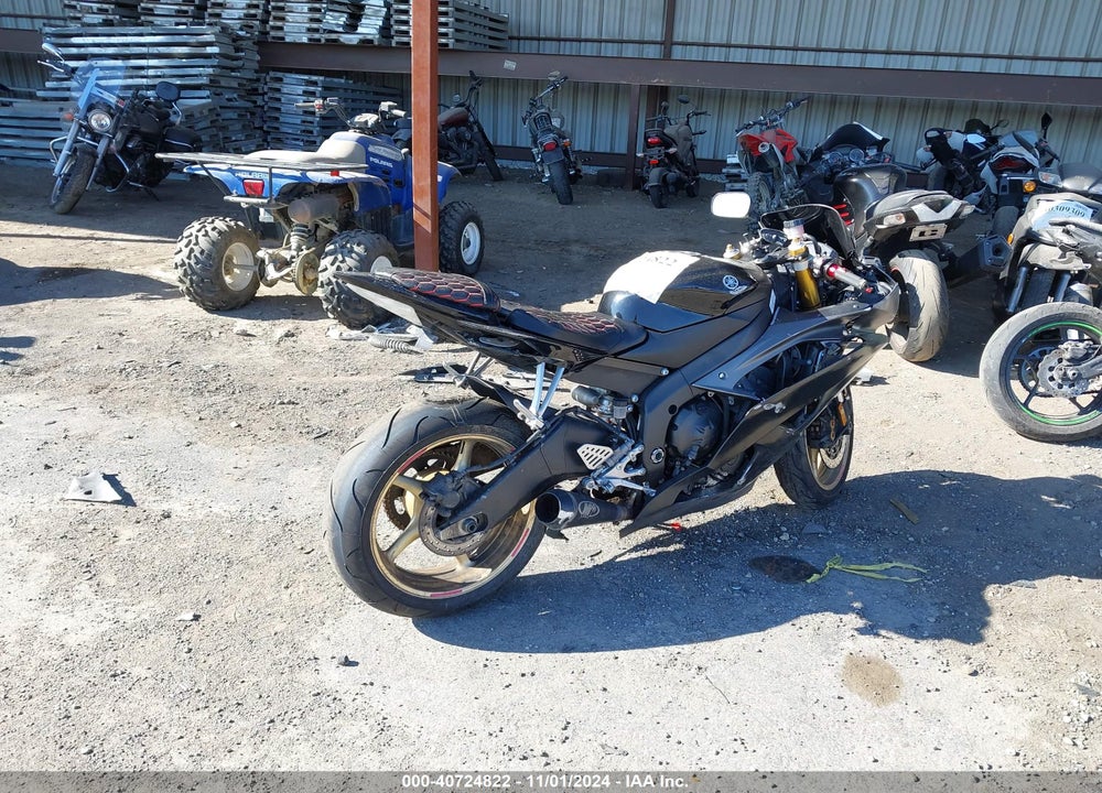 2009 YAMAHA YZFR6 VIN: JYARJ16E69A014663