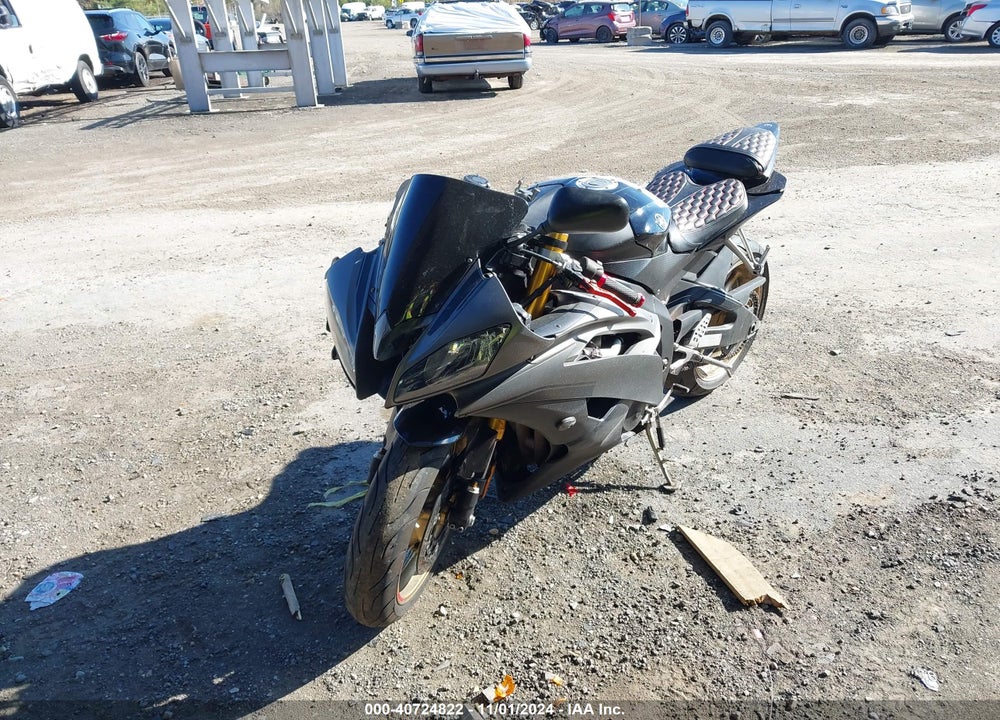 2009 YAMAHA YZFR6 VIN: JYARJ16E69A014663