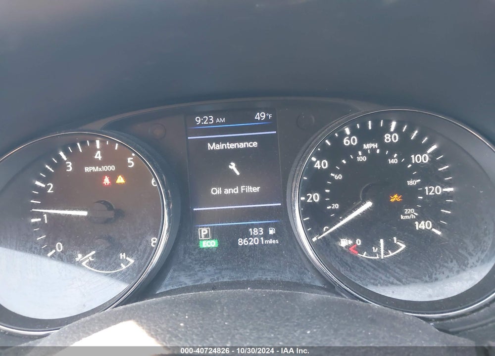 2020 NISSAN ROGUE SV INTELLIGENT AWD VIN: 5N1AT2MV1LC728180