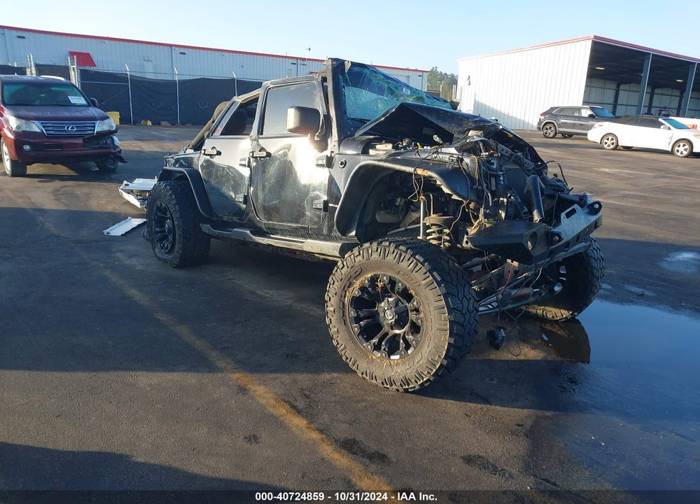 2014 JEEP WRANGLER UNLIMITED SPORT VIN: 1C4BJWDG7EL119878