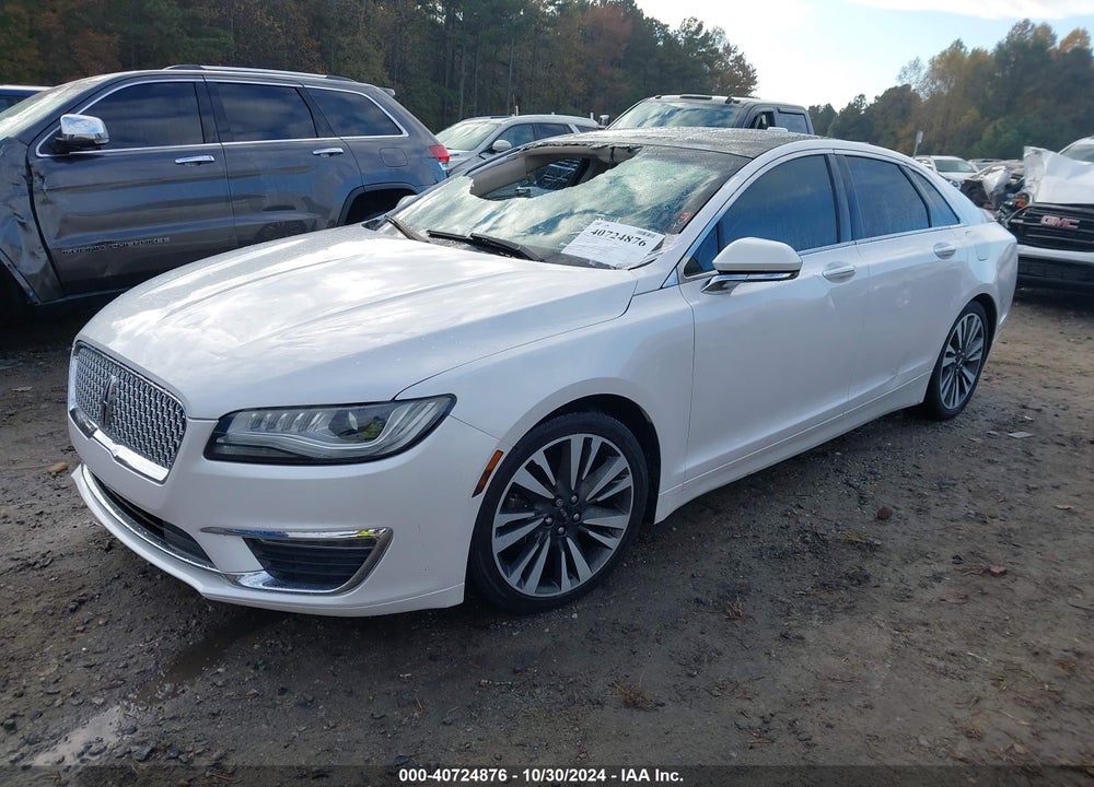 2017 LINCOLN MKZ SELECT VIN: 3LN6L5C99HR607899