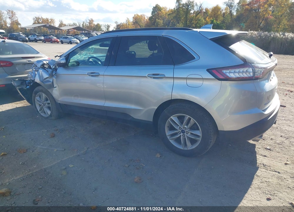 2016 FORD EDGE SEL VIN: 2FMPK4J95GBB30583