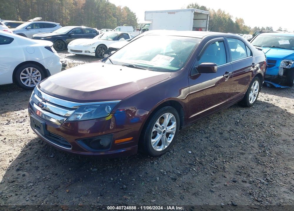 2012 FORD FUSION SE VIN: 3FAHP0HA0CR406317