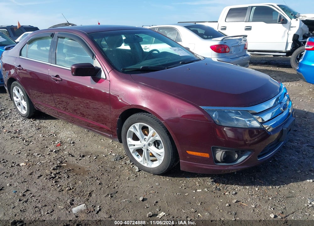 2012 FORD FUSION SE VIN: 3FAHP0HA0CR406317