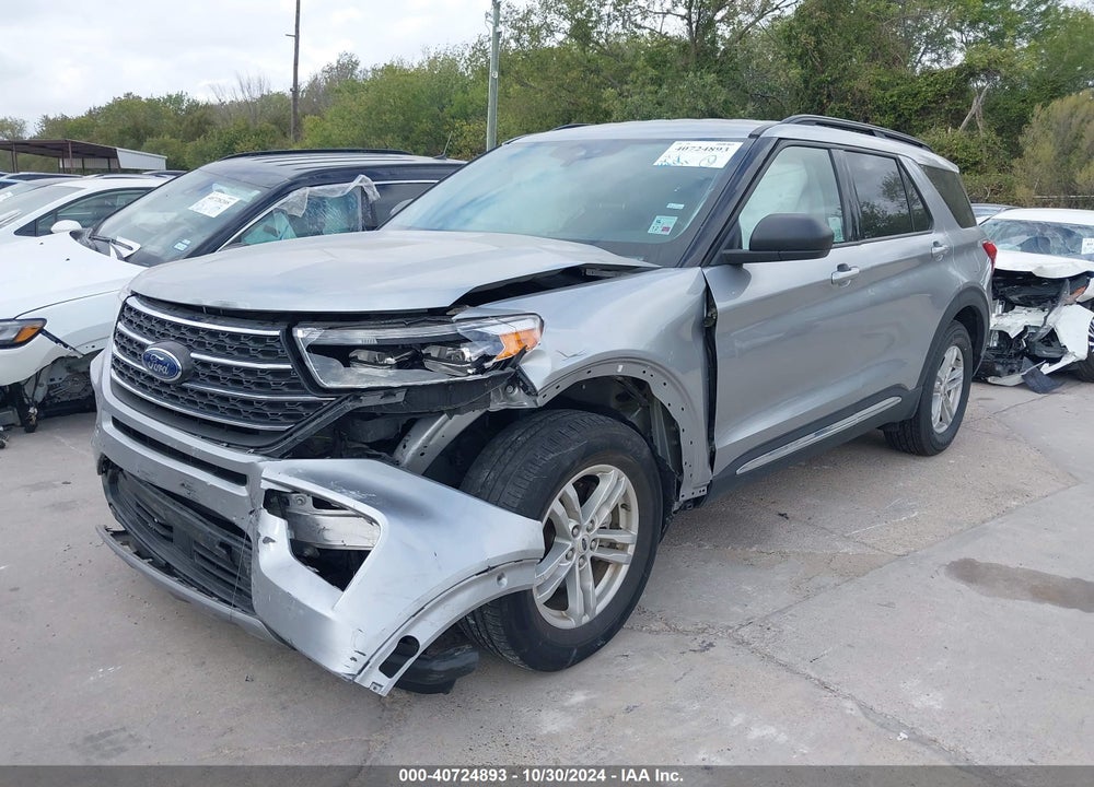2022 FORD EXPLORER XLT VIN: 1FMSK7DH8NGB60892
