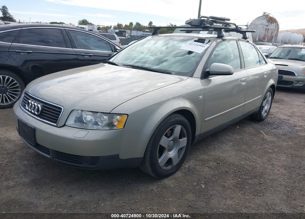 2002 AUDI A4 1.8T VIN: WAULC68E22A298911