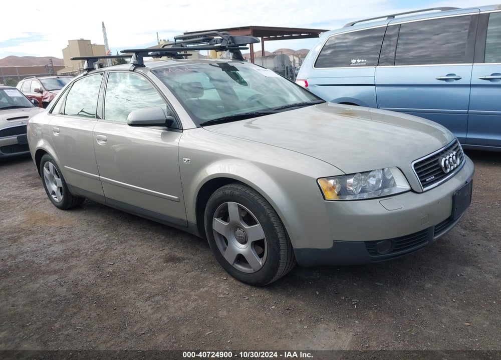 2002 AUDI A4 1.8T VIN: WAULC68E22A298911