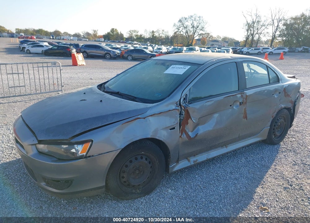 2012 MITSUBISHI LANCER ES VIN: JA32U2FU2CU021656