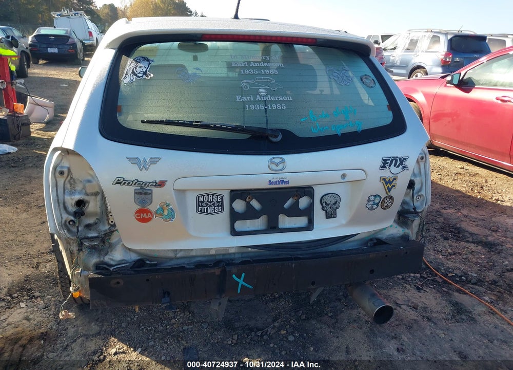 2002 MAZDA PROTEGE5 VIN: JM1BJ245221563832