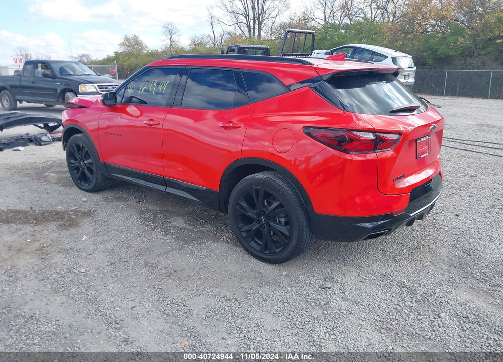 2022 CHEVROLET BLAZER FWD RS VIN: 3GNKBERS7NS119515