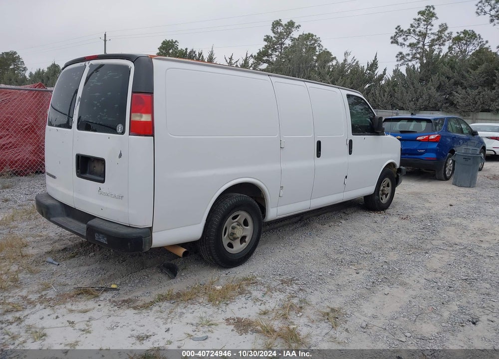 2006 CHEVROLET EXPRESS WORK VAN VIN: 1GCFG15X861105535