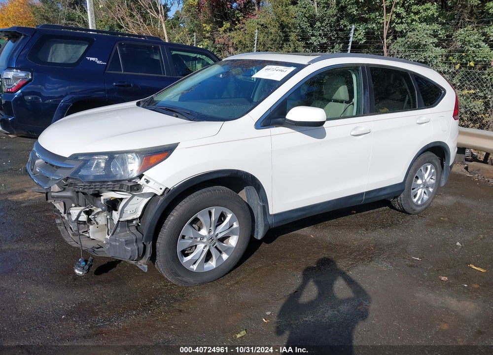 2014 HONDA CR-V EX-L VIN: 5J6RM4H74EL096607