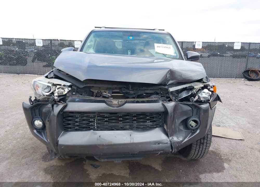 2016 TOYOTA 4RUNNER SR5 VIN: JTEZU5JR5G5117295