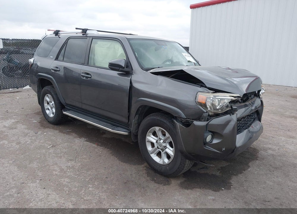 2016 TOYOTA 4RUNNER SR5 VIN: JTEZU5JR5G5117295