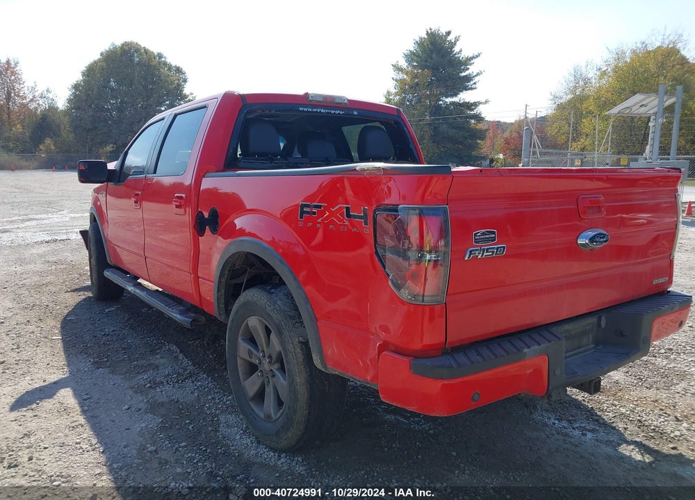 2011 FORD F-150 FX4 VIN: 1FTFW1EFXBFA55471