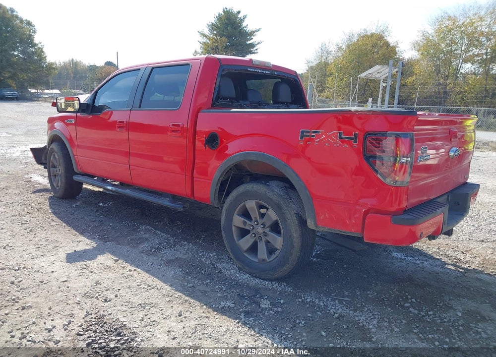 2011 FORD F-150 FX4 VIN: 1FTFW1EFXBFA55471