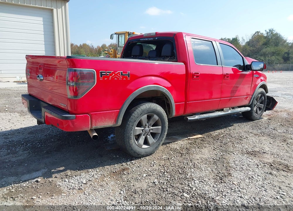 2011 FORD F-150 FX4 VIN: 1FTFW1EFXBFA55471