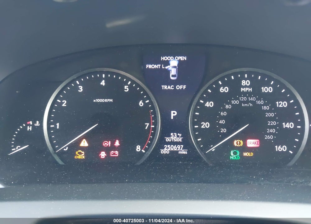 2016 LEXUS LS 460 VIN: JTHCL5EF6G5026418