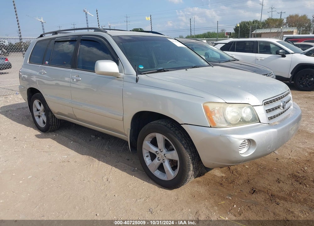 2003 TOYOTA HIGHLANDER VIN: JTEGD21A030056851