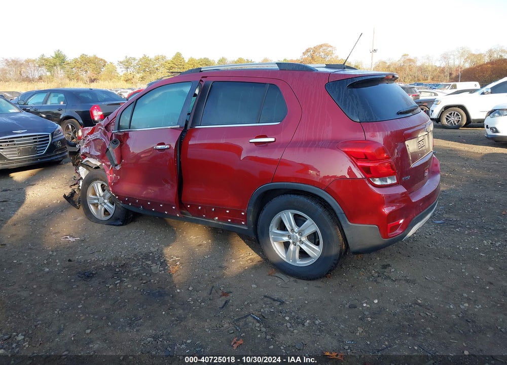 2019 CHEVROLET TRAX LT VIN: 3GNCJLSB7KL207184