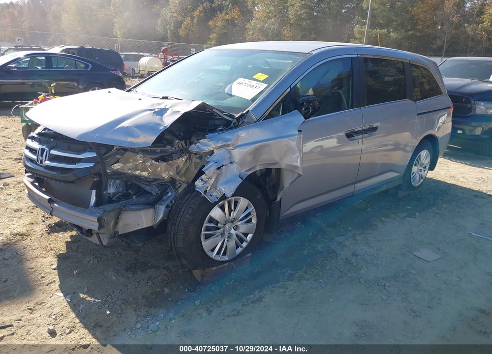 2016 HONDA ODYSSEY LX VIN: 5FNRL5H24GB017588