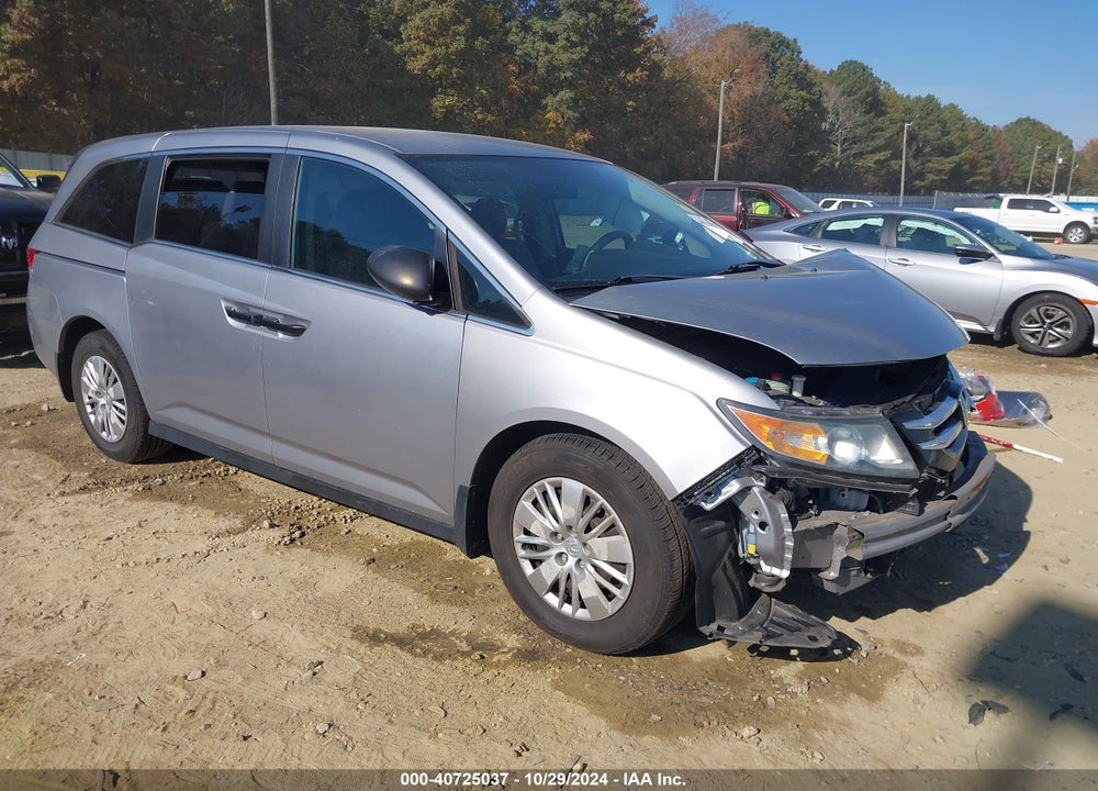 2016 HONDA ODYSSEY LX VIN: 5FNRL5H24GB017588