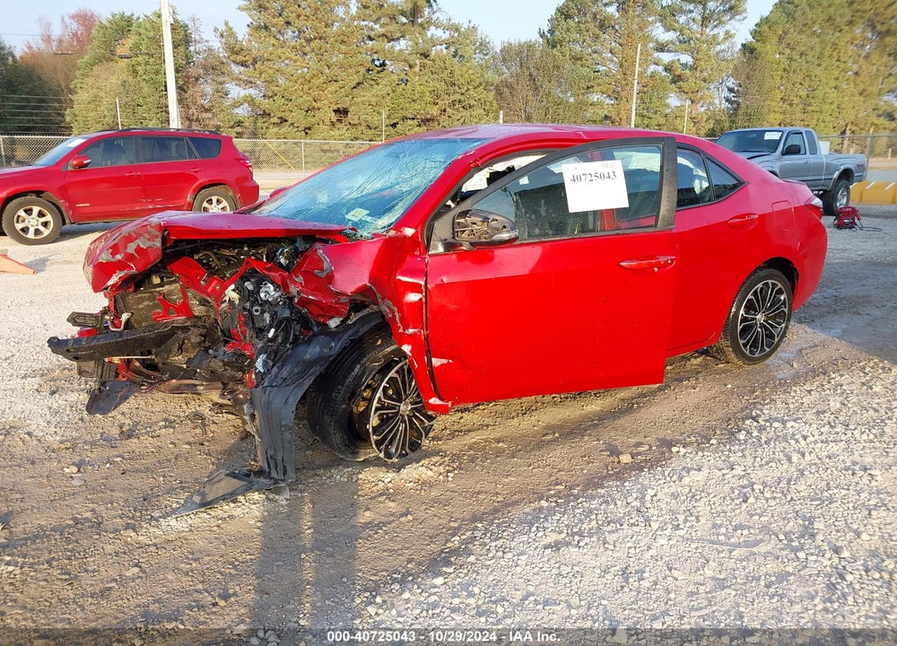 2014 TOYOTA COROLLA S PLUS VIN: 2T1BURHE3EC036800