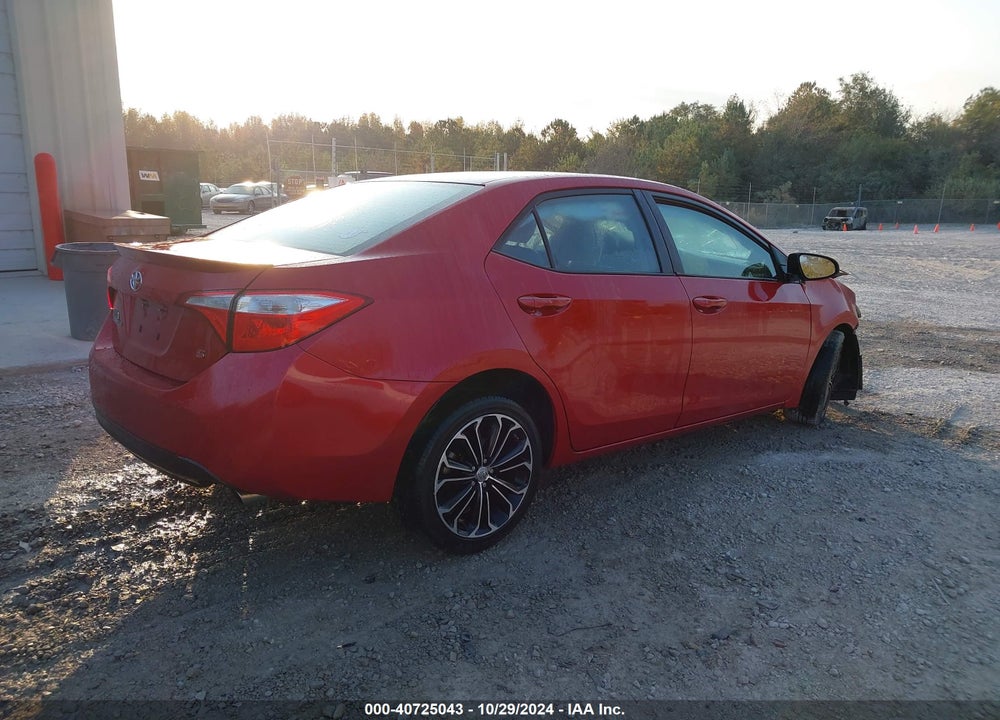 2014 TOYOTA COROLLA S PLUS VIN: 2T1BURHE3EC036800