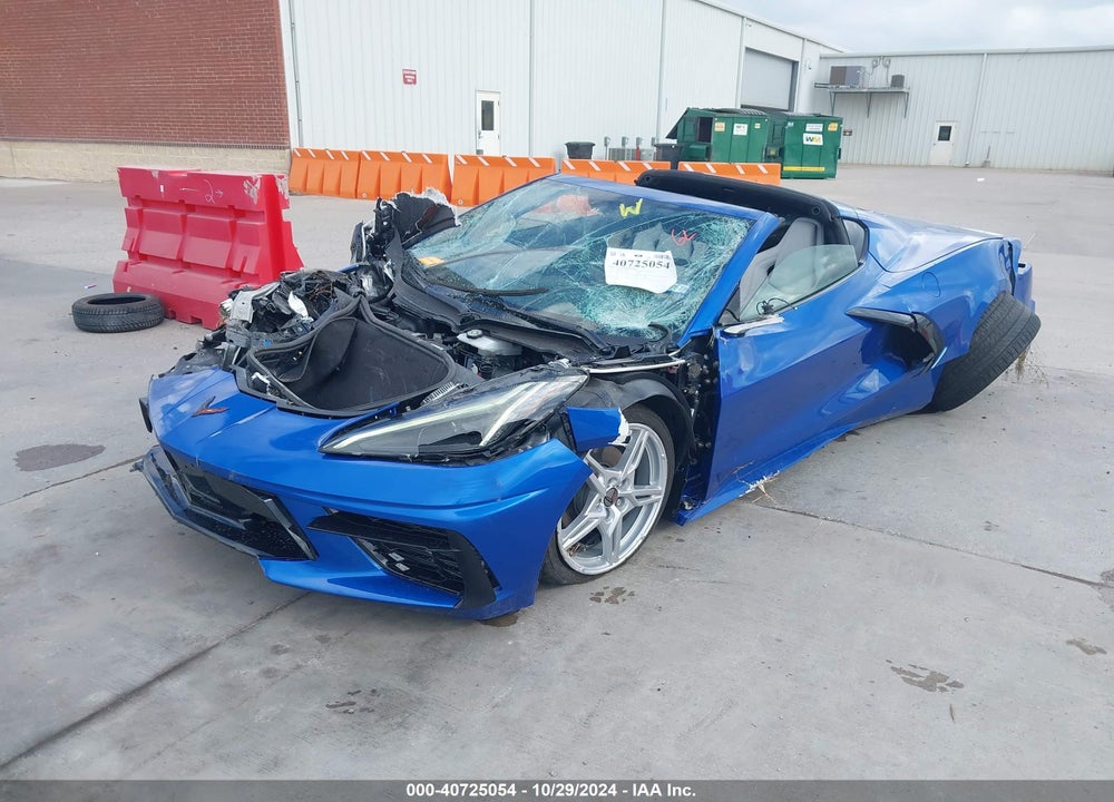 2023 CHEVROLET CORVETTE STINGRAY RWD 1LT VIN: 1G1YA2D47P5123695