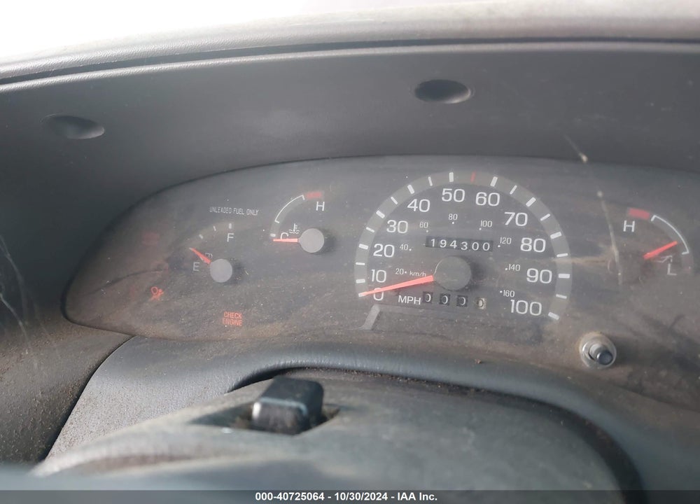 1997 FORD F-150 STANDARD/XL/XLT VIN: 1FTDF1725VNA39674