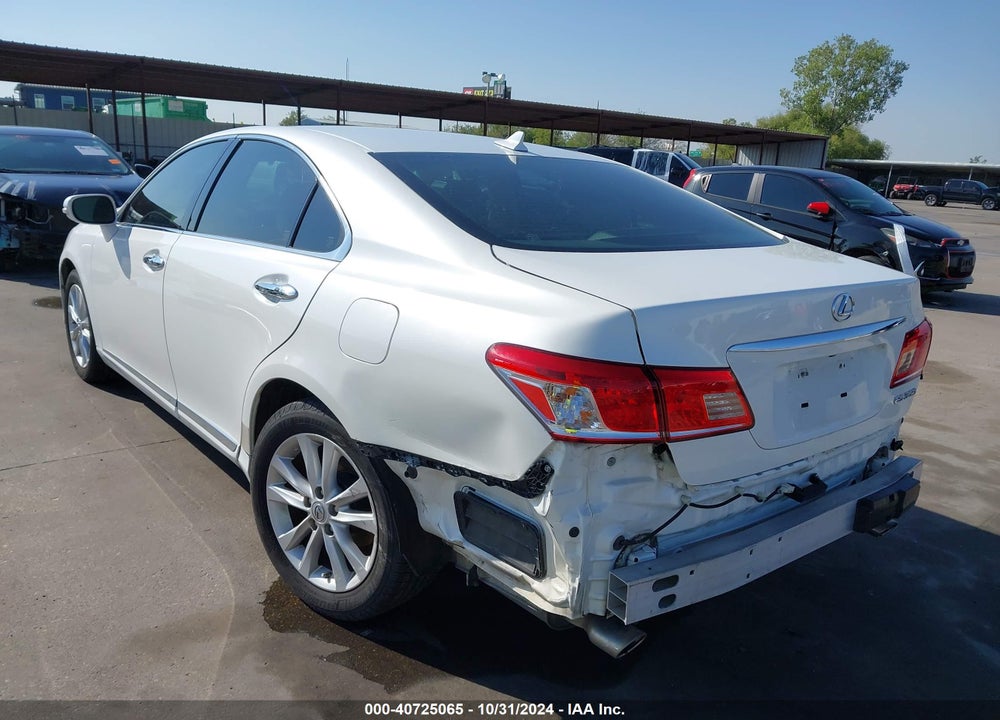 2012 LEXUS ES 350 VIN: JTHBK1EG1C2510461