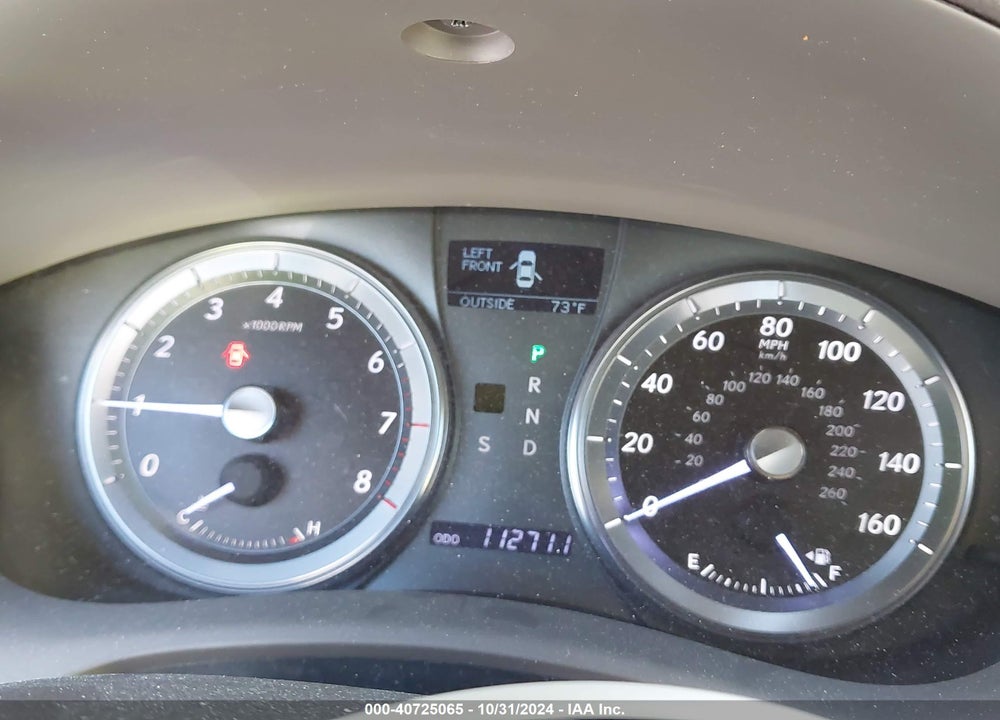 2012 LEXUS ES 350 VIN: JTHBK1EG1C2510461