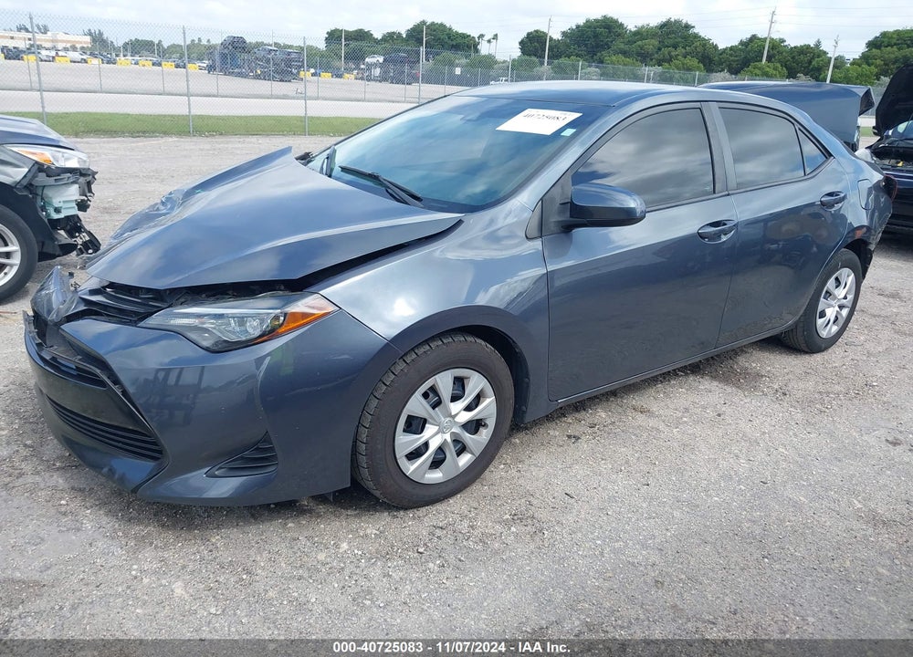 2019 TOYOTA COROLLA L VIN: 2T1BURHE8KC185036