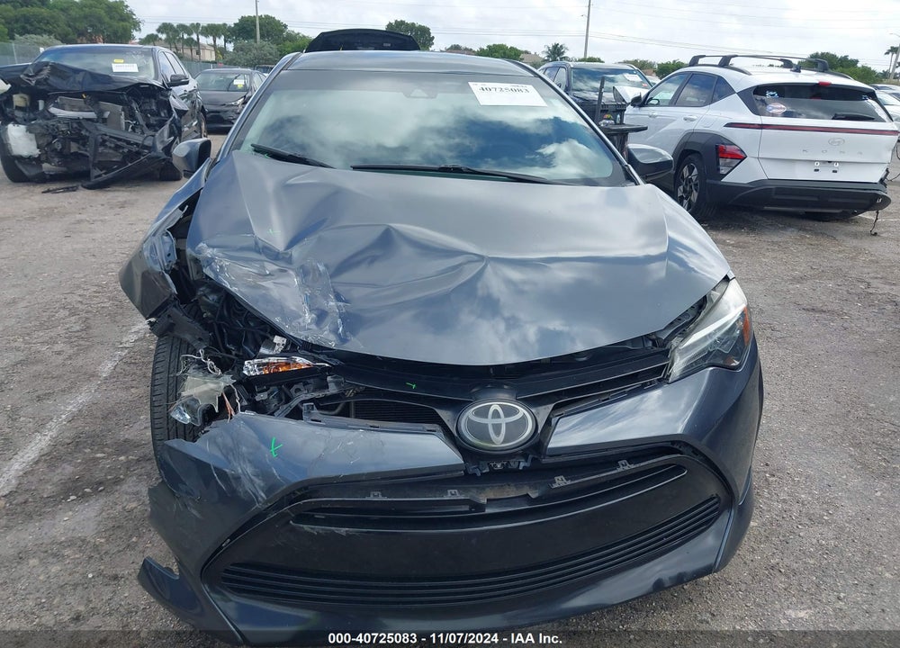 2019 TOYOTA COROLLA L VIN: 2T1BURHE8KC185036