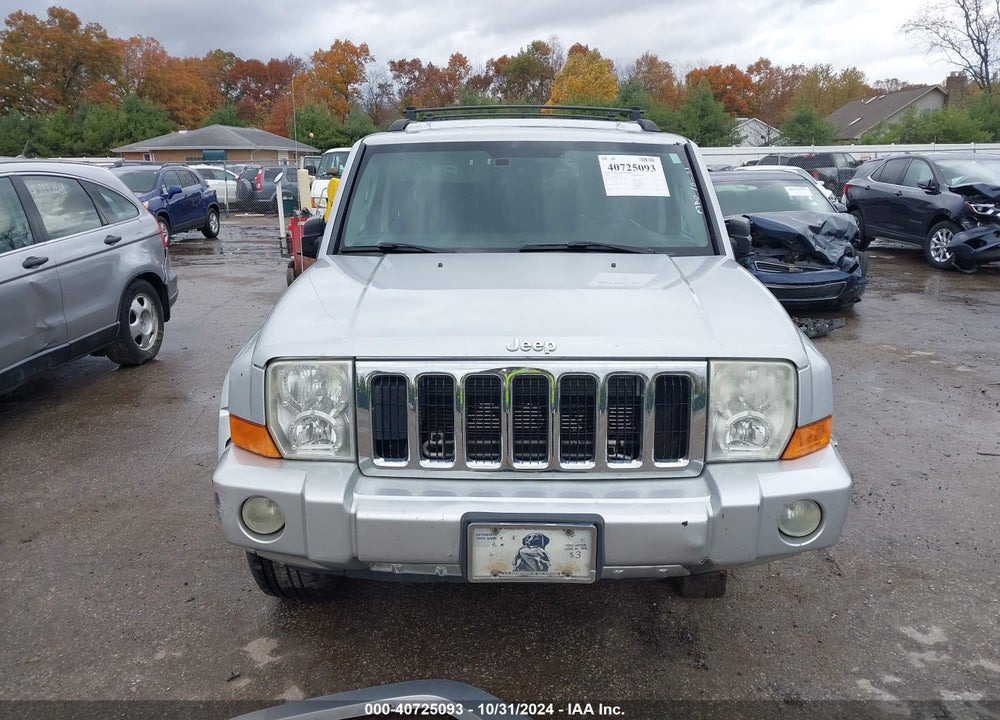 2008 JEEP COMMANDER LIMITED VIN: 1J8HG58N68C124949